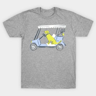 Golf Cart Dog T-Shirt